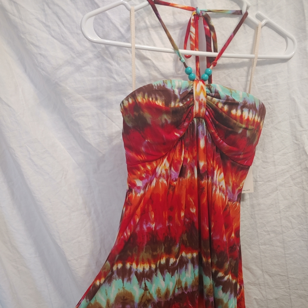 Any Item $10- Send an Offer (Purses Excluded)- NWT Halter top A-line mini dress
